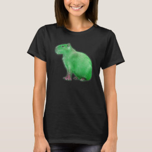 Capybaras Niedlich Space Capybara T-Shirt