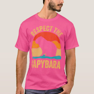 Capybaras respektieren den Cavy Rodent Lover von C T-Shirt