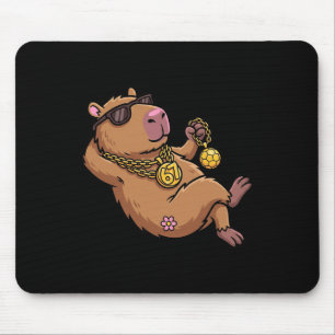 Capybyra 67 Triefende Sonnenbrille Kette Lustiges Mousepad