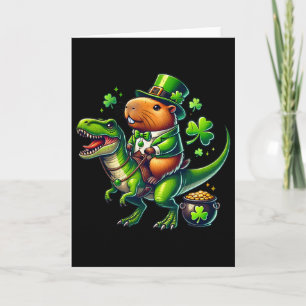 Capybyra Kobold Capybyra Reitet Trex St Patric Karte