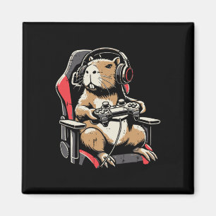 Capyra Gaming-Stuhl Kopfhörer Gamer Capy Männer Ju Magnet