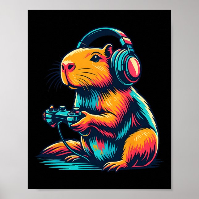Capyra Lustige Videospiele Capyra 2  Poster (Vorne)