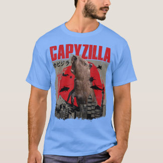 Capyzilla Funny Niedlich Capybara T-Shirt