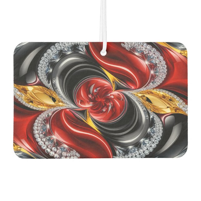 Car Air Fresheners mit deutschem Farbdesign Autolufterfrischer (Vorderseite)