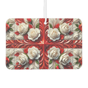 Car Air Fresheners mit englischer Rose Design Autolufterfrischer
