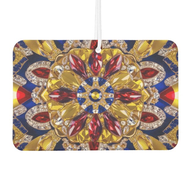 Car Air Fresheners mit kolumbianischer Farbgestalt Autolufterfrischer (Vorderseite)