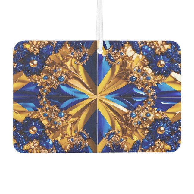 Car Air Fresheners mit Schweden Farben Autolufterfrischer (Vorderseite)