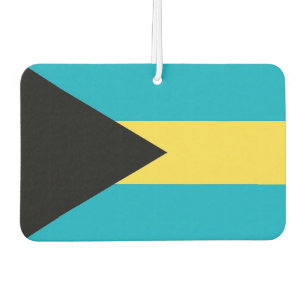 Car Air Fresheners with Flag of Bahamas Autolufterfrischer