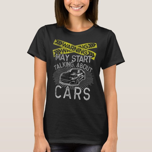 Car Car T-Shirt Car Enthusiast T-Shirt Mechanik (Vorderseite)