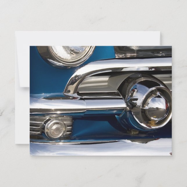 Car Chrome Closeup (Vorderseite)