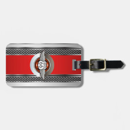 Car Chrome Route 66 Gepäckanhänger