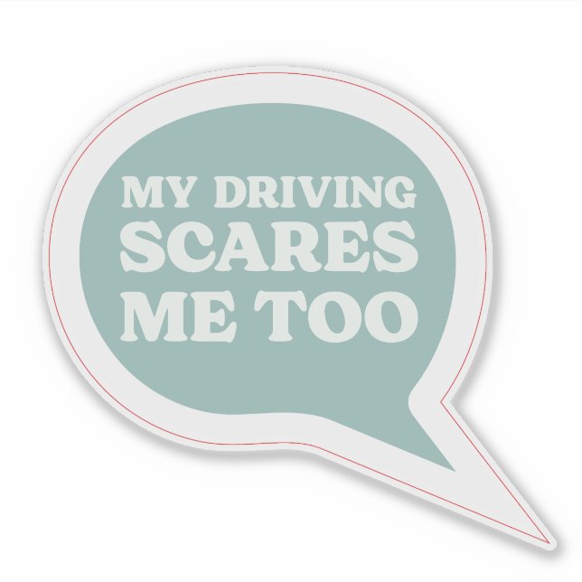 Car Decal Bumper Sticker (Vorderseite)