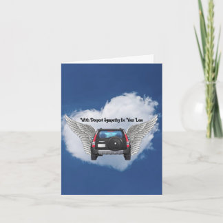Car Dift Urban Living Sympathy Card Karte