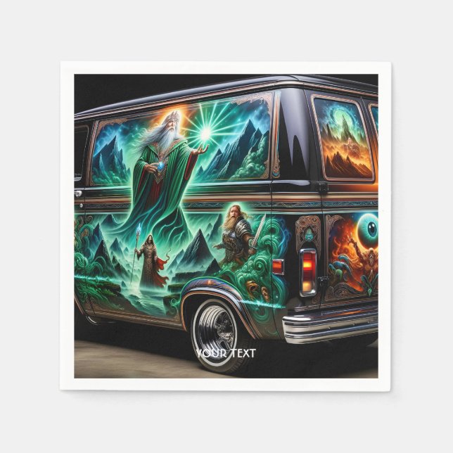 Car Fantasy Paint Serviette (Vorderseite)