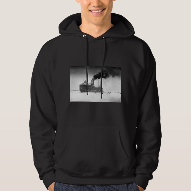 Car Ferry Ann Arbor #5 of Marine City, Michigan P Hoodie (Vorderseite)