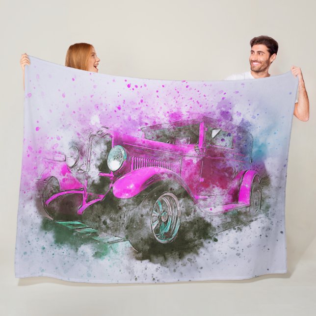 Car Fleece Blanket (Beispiel)
