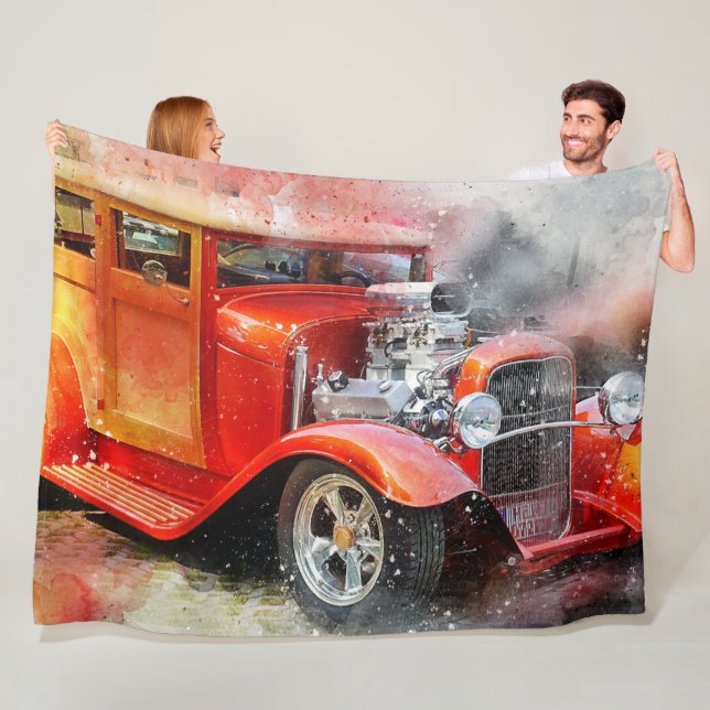 Car Fleece Blanket (Beispiel)