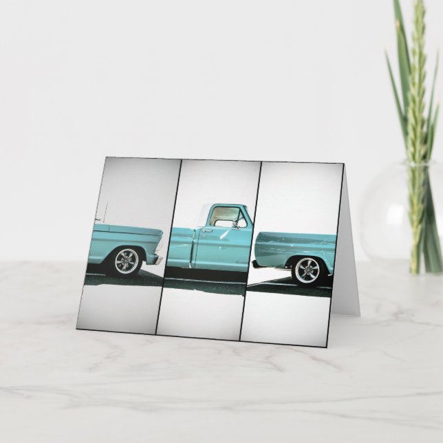 Car Greeting Cards Karte (Vorderseite)