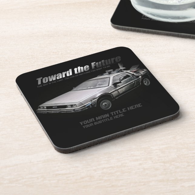 Car：Hard Plastic Coaster Getränkeuntersetzer (Linke Seite)