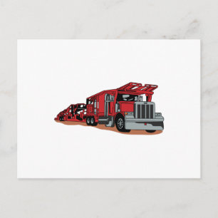 Car Hauler Postkarte