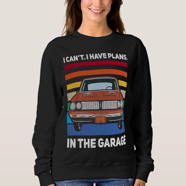 Car Mechanic Garage  Diesel  & Car Mechanic Sweatshirt (Vorderseite)