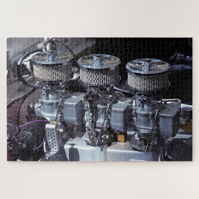 Car Motor 4 Puzzle (Horizontal)