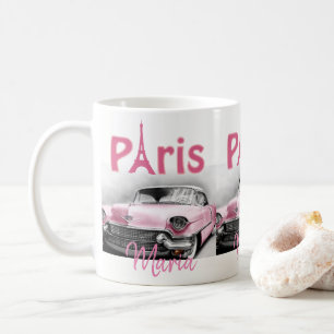 Car Paris Frankreich Tasse