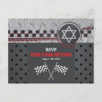 Car Racing Racecar Bar Mitzvah UAWG