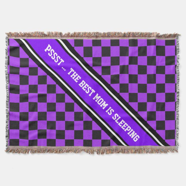 Car Racing / Schachmuster + Ihr Backgr. & Text Decke (Vorderseite)