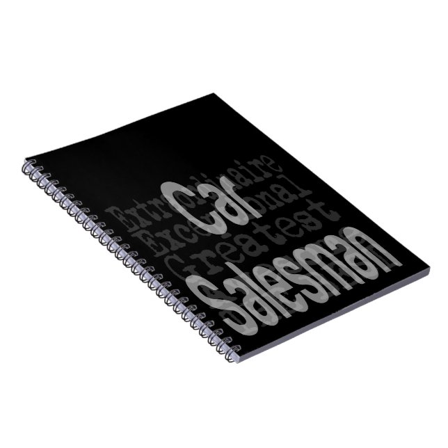 Car Salesman Extraordinaire Notizblock (Rechte Seite)