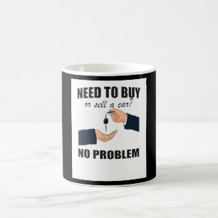 Car Salesman Geschenk für Auto Verkäufer Kaffeetasse