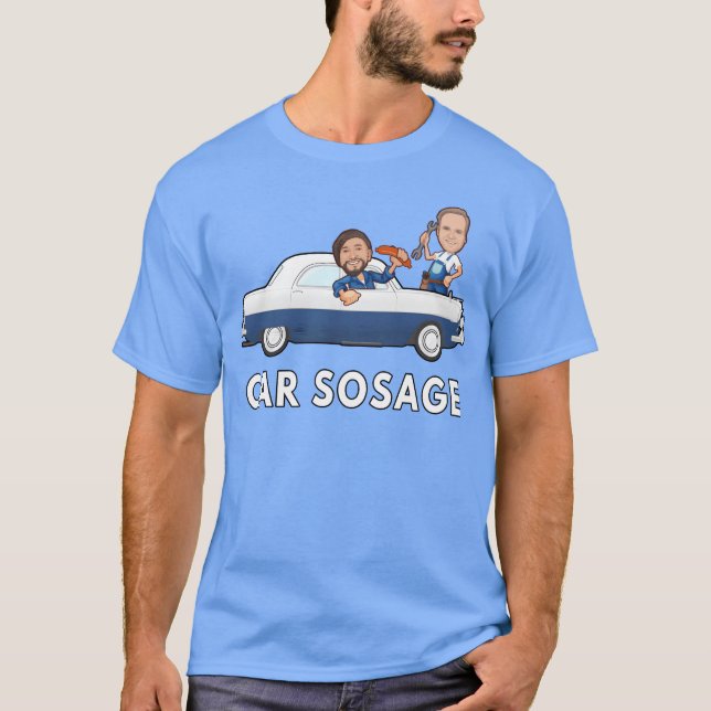 car sosage family T-Shirt (Vorderseite)