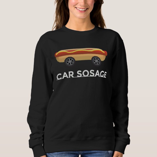 Car Sosage Low Poly Sweatshirt (Vorderseite)