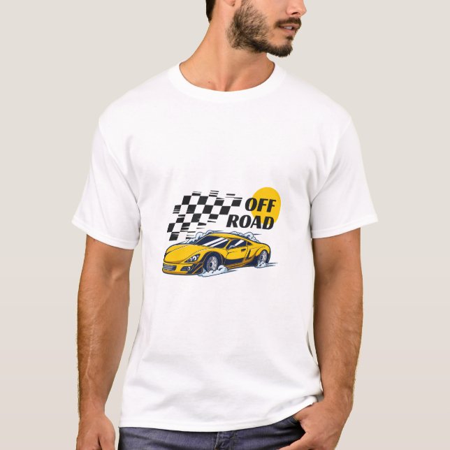Car Speed Mode T-Shirt (Vorderseite)