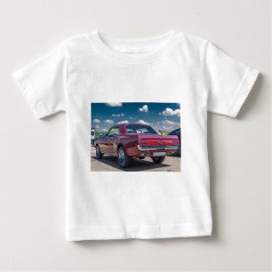 Car Sports Mustang Red Muscle Motor Gears Metal Baby T-shirt