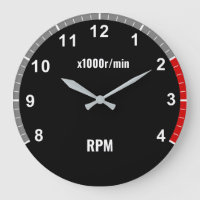 Car Tachometer Clock - Auto Mechanische Garage Uhr