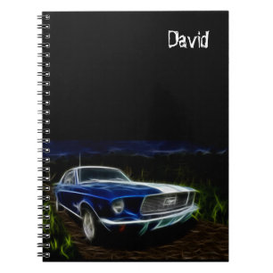 Car Themed Personalisiert SpiralNotebook Notizblock