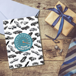 Car Vatertagskarte Dankeskarte