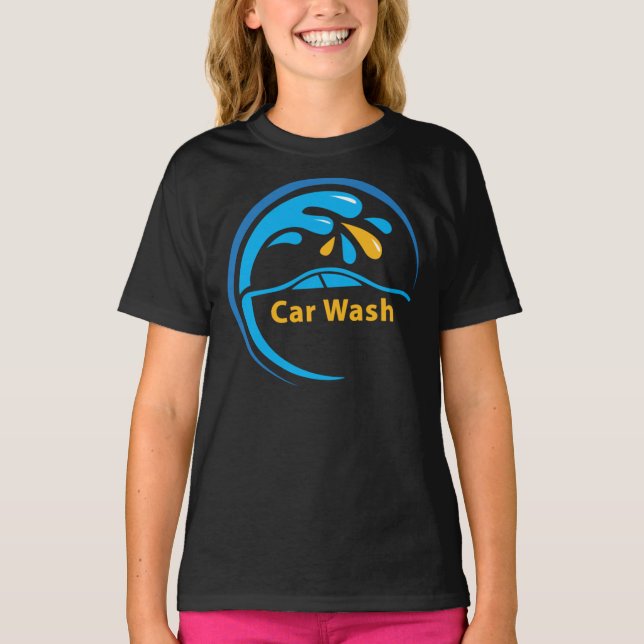 Car wash logo Classic T-Shirt (Vorderseite)