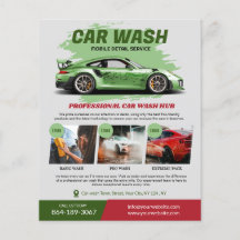 Car Wash Services Flyer
