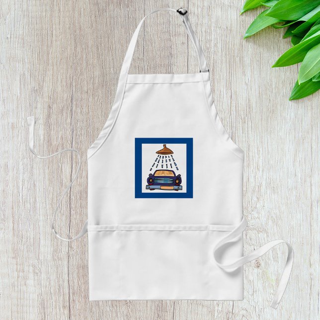 Car Wash Sign Schürze (Von Creator hochgeladen)