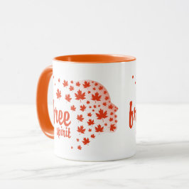 Cara del espíritu libre, otoño tasse