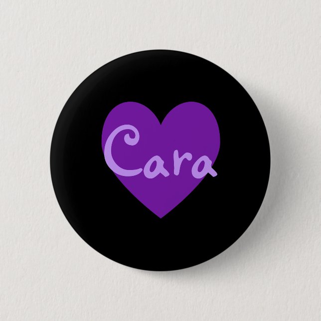 Cara Lila Button (Vorderseite)