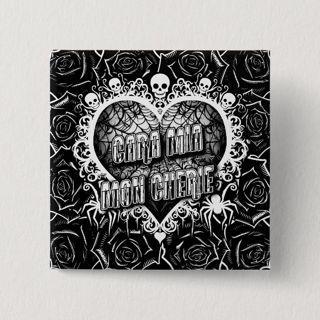 Cara Mia, Mon Cherie Button (Vorderseite)