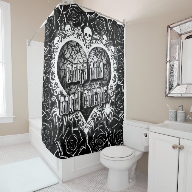 Cara Mia, Mon Cherie Duschvorhang (Beispiel)