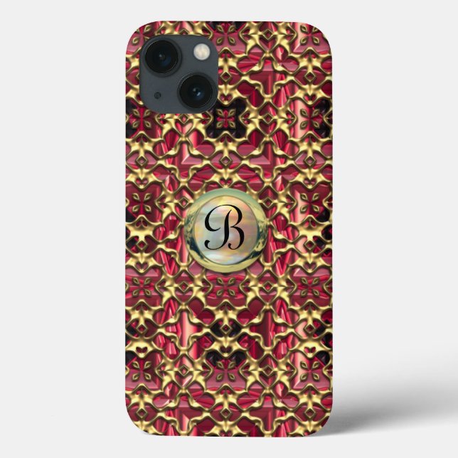 Cara Monogram IV Baroque Case-Mate iPhone Hülle (Rückseite)