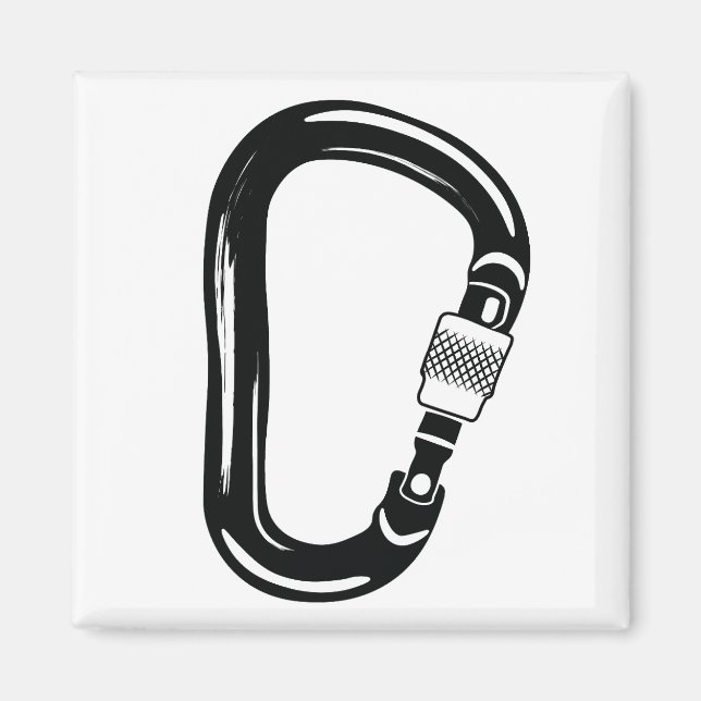 Carabiner Bergsteigen im Freien Magnet (Vorne)