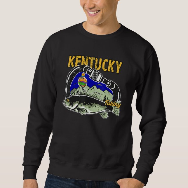 Carabiner Kentucky Fishing Sweatshirt (Vorderseite)