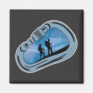 Carabiner Wandern Kletterparadies im Freien Magnet
