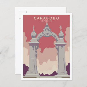 Carabobo Venezuela Kunst, Dichtung und Musik Postkarte